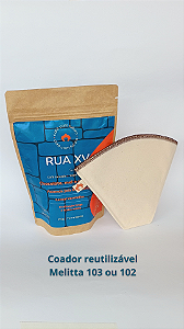 Café Especial Rua XV + Coador Reutilizável