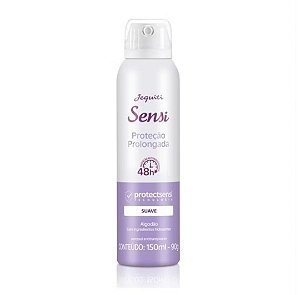 Desodorante Antitranspirante Aerossol Jequiti Sensi Suave, 150ml/90g