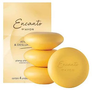 Sabonete Barra Encanto Atraente 4x80g
