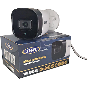 Câmera Bullet TWG 2MP TW-7755 HD - 4x1 de 2,8mm 04 LEDs IR