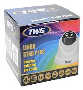 Câmera Dome TWG 2MP TW-6327 STAR PLUS Full Color