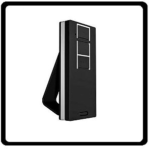 CONTROLE REMOTO HITRON SMART 433,92MHZ 3 BOTOES PRETO/BRANCO