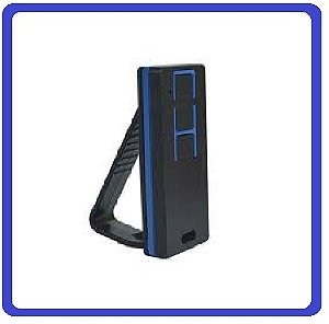 CONTROLE REMOTO HITRON SMART 433,92MHZ 3 BOTOES PRETO/AZUL