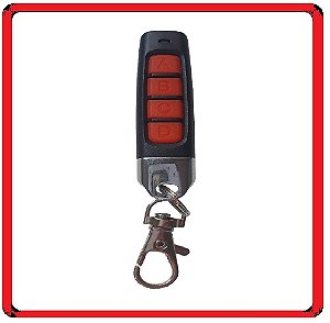Controle Remoto Red Fine Code Learn 433,92 MHz 4 Botões