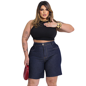 SHORT JEANS PLUS SIZE LUMIX TAMANHOS 46 A 52 REF- 300174