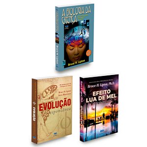 Kit Biologia Da Crença, 3 livros - Bruce H. Lipton