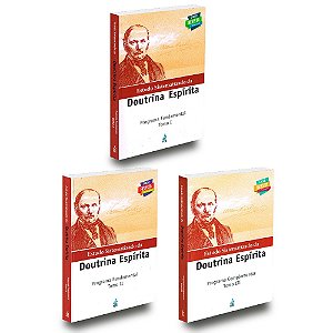 Kit Estudo Sist. da Doutrina Esp.-Prog. Fundam. Tomo 1,2,3
