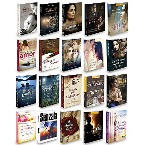 Kit 20 Romances Espíritas que Transformam sua Vida