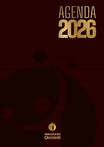 Agenda Bordô Institucional da Mansão do Caminho 2026 - Capa Dura