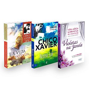 Trilogia da Vida Espiritual: Nosso Lar + E a Vida Continua + Violetas na Janela