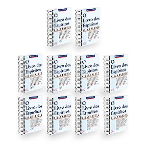Kit 10 O Livro dos Espíritos - Normal Espiral