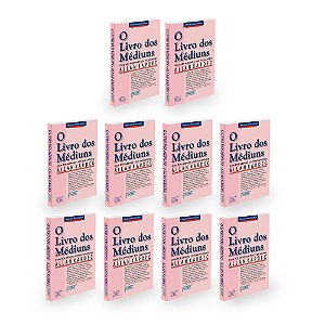 Kit 10 O Livro dos Médiuns - Normal