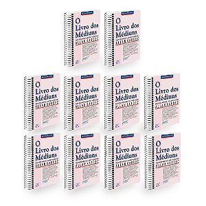 Kit 10 O Livro dos Médiuns - Normal Espiral