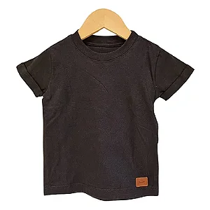 Camiseta básica - Preto