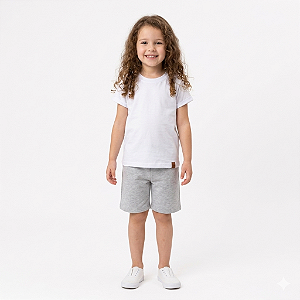 Camiseta básica - Branco