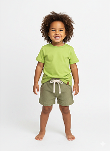 Camiseta básica - Verde Neon