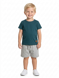 Camiseta básica - Verde Musgo