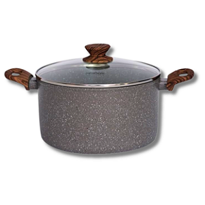 Caldeirão Style Cook Grafito 20 cm - Mimo Style