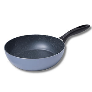 Panela Wok Antiaderente Cerâmica 24 Cm Jeans - Brinox