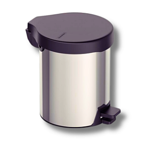 Lixeira Inox c/ Pedal New 5 L - Tramontina