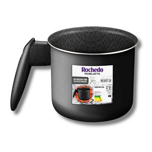 Fervedor Robusta Grafite 12cm - Rochedo