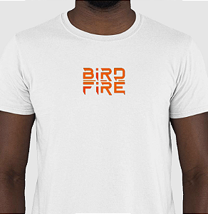 Camiseta Bird Fire Bordada Masculina – Estilo e Atitude