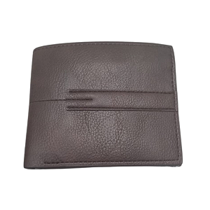 Carteira Masculina Slim Couro Sintético Marrom M09910
