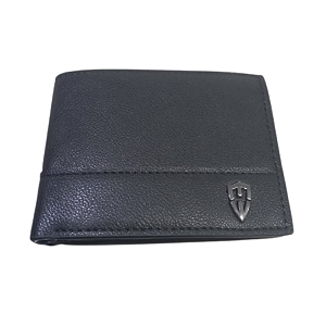 Carteira Masculina Slim Couro Sintético Preto M09495