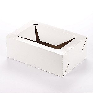 Caixa Cesta Branca (05 unidades)