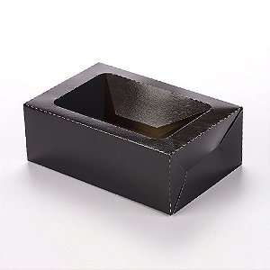 Caixa Cesta Preta (05 unidades)