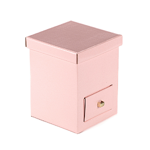 Caixa Gaveta Rosa Bebê (02 unidades)