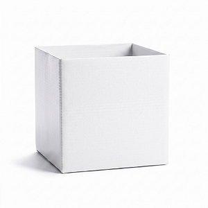 Cachepot Quadrado Pote 15 Branco (10 unidades)