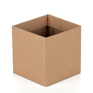 Cachepot Quadrado Pote 15 Kraft (10 unidades)