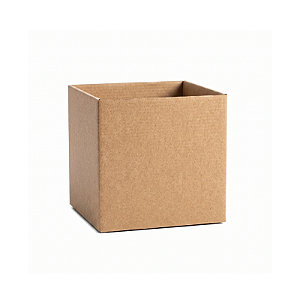 Cachepot Quadrado Pote 11/12 Kraft (10 unidades)