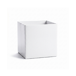 Cachepot Quadrado Pote 11/12 Branco (10 unidades)