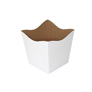Cachepot Vintage Pote 15 Branco (10 unidades)