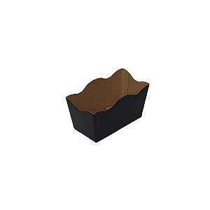 Cachepot Vintage Duplo 06 Preto (10 unidades)