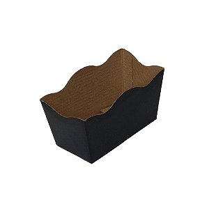 Cachepot Vintage Duplo 11 Preto (10 unidades)