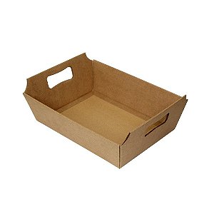 Cesta Papelão Grande Kraft (05 unidade)