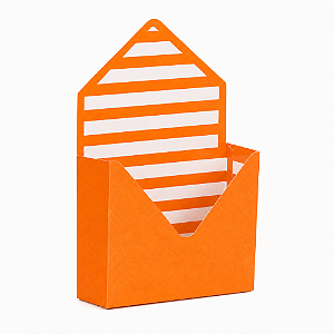 Carta Envelope Laranja (05 unidades)