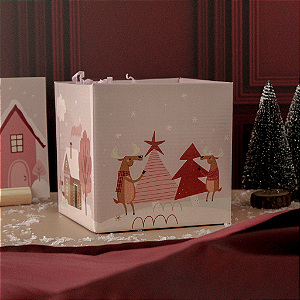 Cachepot Quadrado Pote 15 Sweet Home (10 unidades)