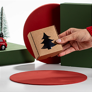 Mini Box Natal Kraft (05 unidades)