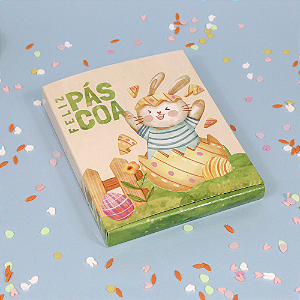 Cartão Para Biscoitos/Chocolates Páscoa Encantada (10 unidades)