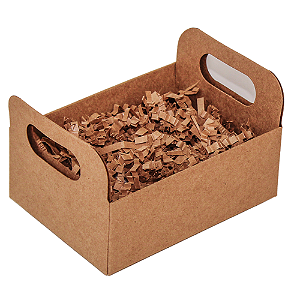 Mini Caixote Kraft (05 unidades)
