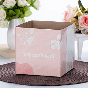Cachepot Quadrado Pote 15 Especialmente Para Você (10 unidades)