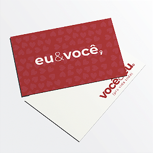 Card Postal Eu&Você (10 unidades)