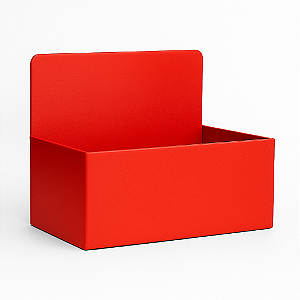 Caixa Display Vermelho (03 unidades)