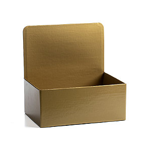 Caixa Display Dourada (03 unidades)