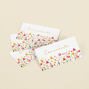 Tag Com Carinho (10 unidades)