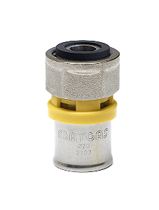 LUVA PEX COM PORCA GIRATÓRIA 20 x 3/4"